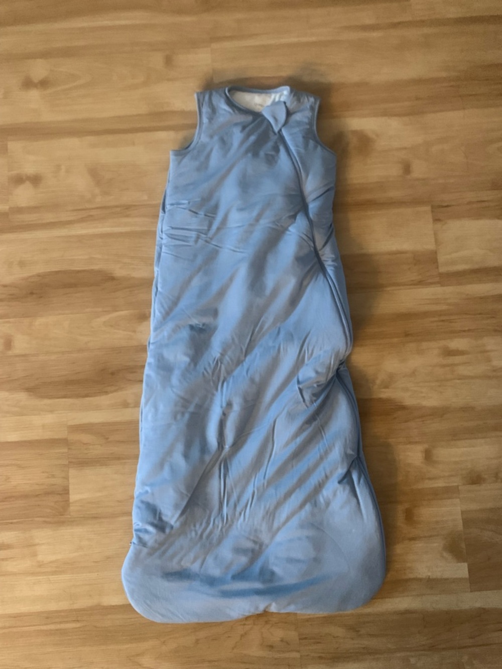 Quince Light Blue Sleeveless Baby Sleep Sack